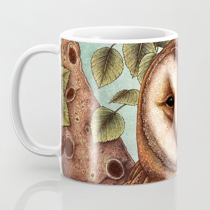 Spring Barn Owl Coffee Mug Gallery Image 3