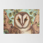 Spring Barn Owl Rug Gallery Image 2