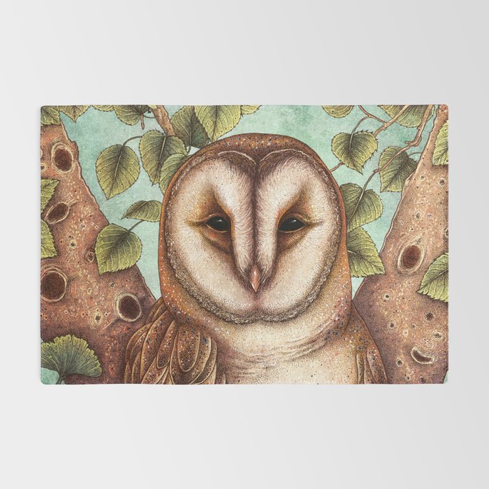 Spring Barn Owl Rug Gallery Image 2