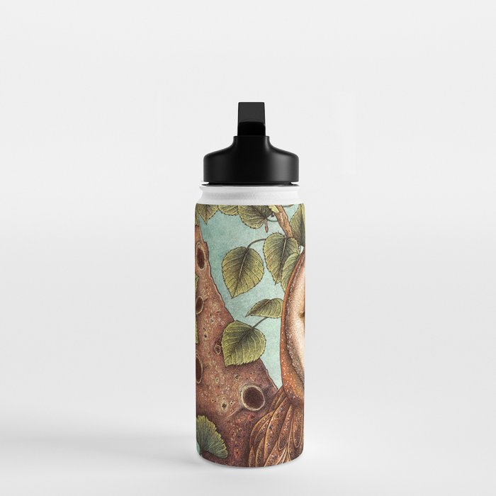 Spring Barn Owl Water Bottle Gallery Image 3