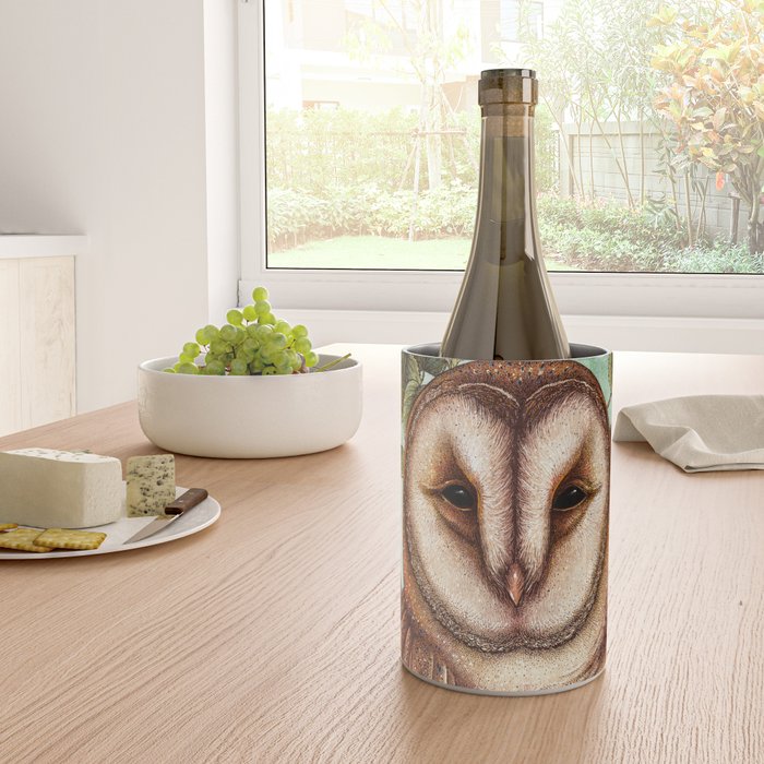 Spring Barn Owl Wine Chiller Gallery Image 4
