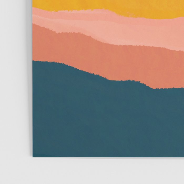 Wholeness Over Perfection | Waves Hand Lettering Design Poster Gallery Image 3