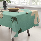 Boston City Map of the United States - Vintage Tablecloth Gallery Image 3