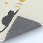 Cat and Moon 3 Rug Gallery Image 4