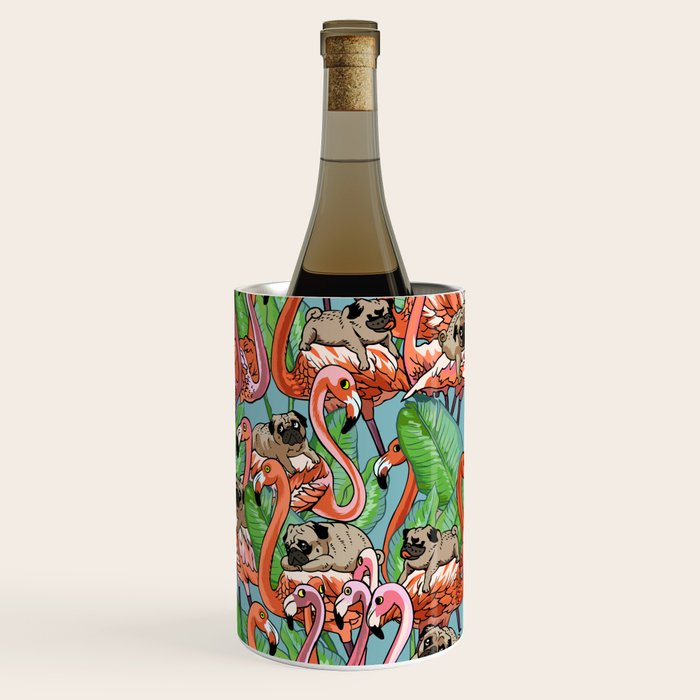 Flamingo Party Wine Chiller Gallery Image 1