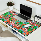 Flamingo Party Desk Mat Gallery Image 2