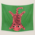 Silly Cat Rug Wall Tapestry Gallery Image 4