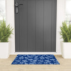 Herbal Blue Cynotype 01 Welcome Mat Gallery Image 3