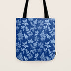 Herbal Blue Cynotype 01 Tote Bag Gallery Image 1