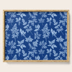 Herbal Blue Cynotype 01 Serving Tray Gallery Image 1