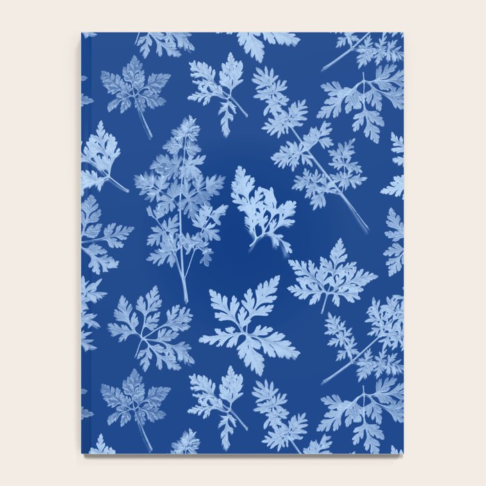 Herbal Blue Cynotype 01 Notebook Gallery Image 4