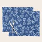 Herbal Blue Cynotype 01 Placemat Gallery Image 1