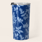 Herbal Blue Cynotype 01 Travel Mug Gallery Image 3