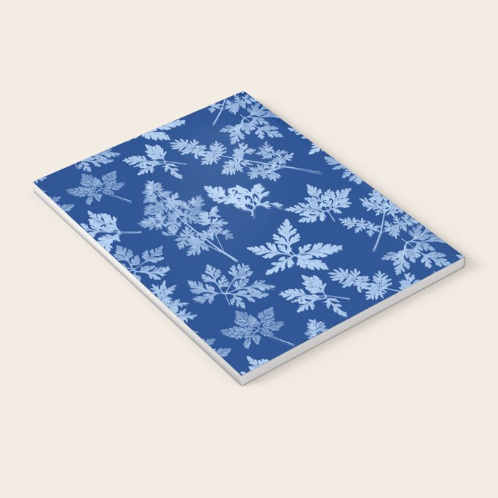 Herbal Blue Cynotype 01 Notebook Gallery Image 3
