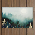 Forest Glow Outdoor Rug Gallery Image 1