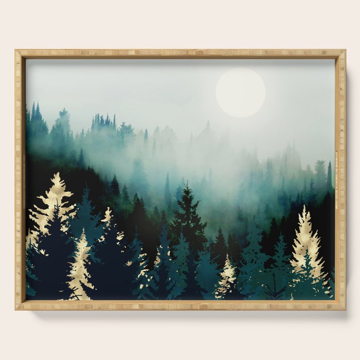 Forest Glow Serving Tray Gallery Image 1