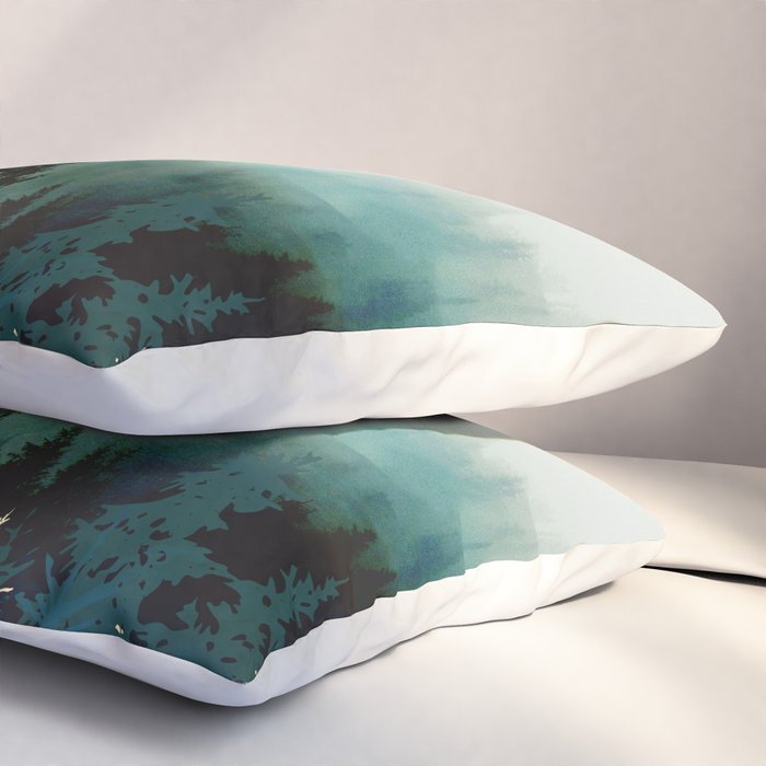 Forest Glow Pillow Sham Gallery Image 3
