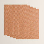 Waves (Terracotta) Wrapping Paper Gallery Image 3