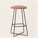 Little Flower Outline on Clay 03 Stool Gallery Image 1