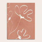 Little Flower Outline on Clay 03 Notebook Gallery Image 4