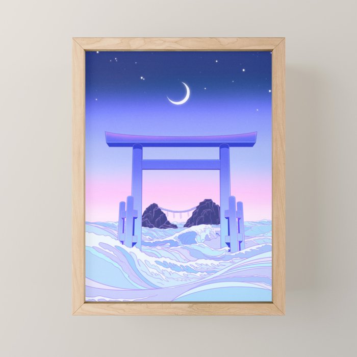 Floating World Mini Art Print Gallery Image 1