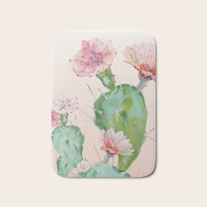 Cactus Bath Mat Gallery Image 1
