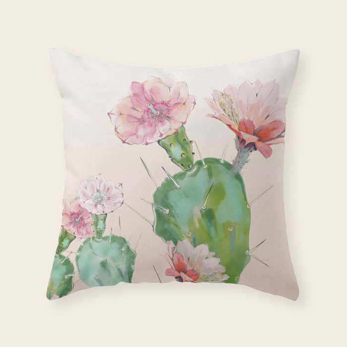 Cactus Throw Pillow Gallery Image 6