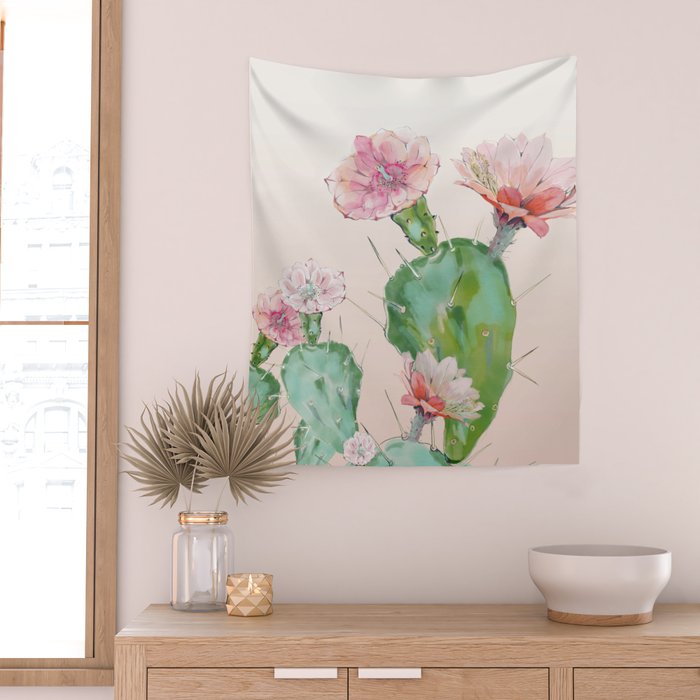 Cactus Wall Tapestry Gallery Image 2