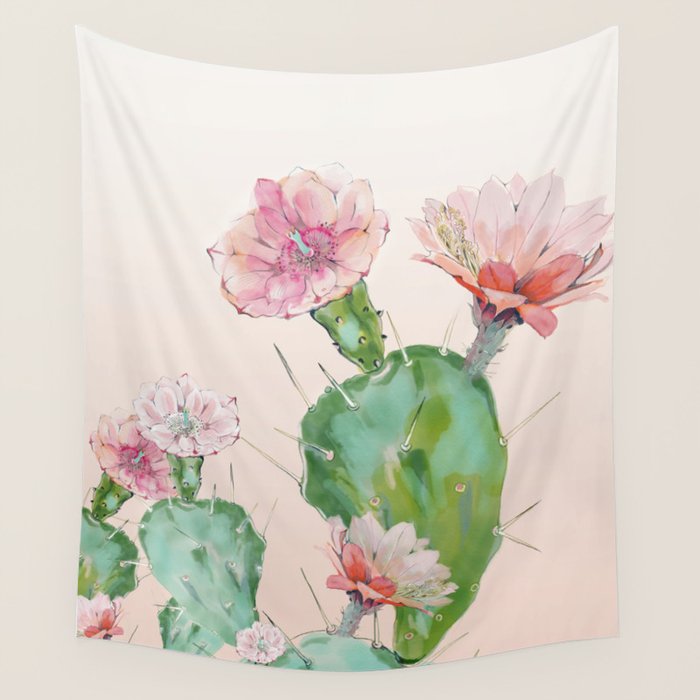 Cactus Wall Tapestry Gallery Image 4