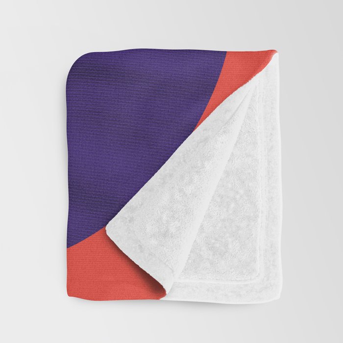 Abstract geometry with circles Throw Blanket Gallery Image 3
