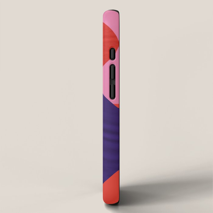 Abstract geometry with circles iPhone Case Gallery Image 2