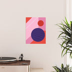 Abstract geometry with circles Poster Gallery Image 2