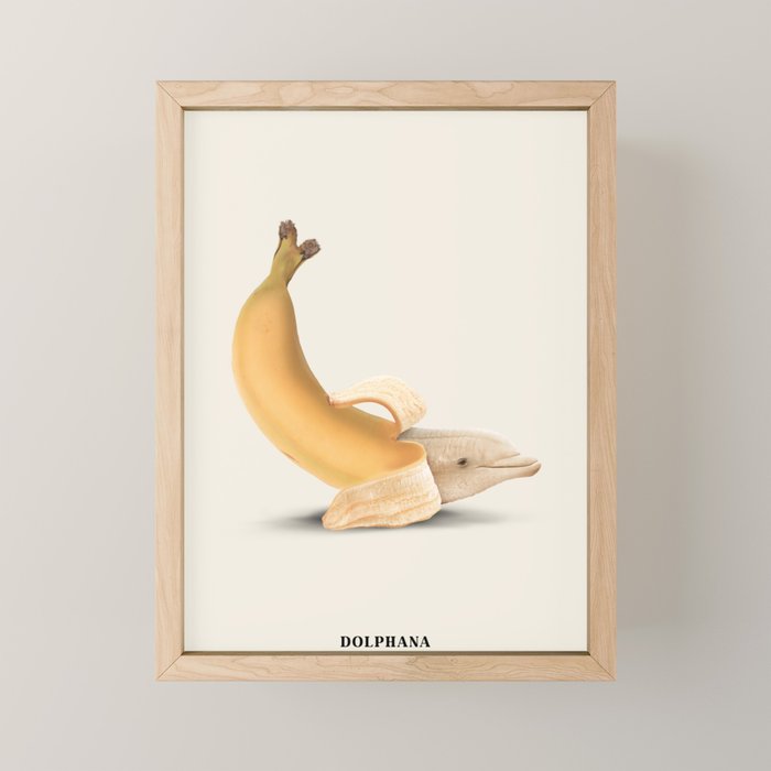 Dolphana Mini Art Print Gallery Image 1