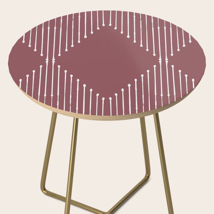 Geo (Plum) Side Table Gallery Image 2