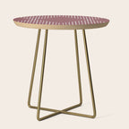 Geo (Plum) Side Table Gallery Image 1
