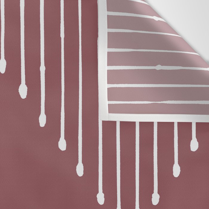 Geo (Plum) Wall Tapestry Gallery Image 3