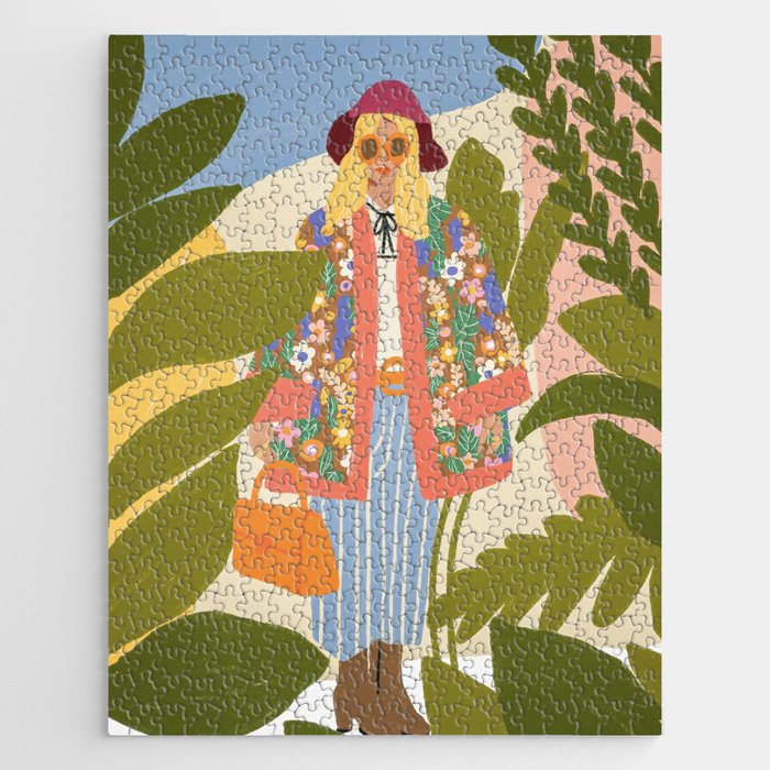 Kimono girl Jigsaw Puzzle Gallery Image 1