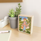 Kimono girl Mini Art Print Gallery Image 2