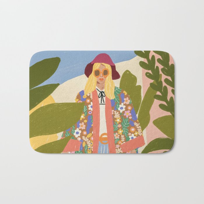 Kimono girl Bath Mat Gallery Image 1
