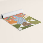 Kimono girl Yoga Mat Gallery Image 2