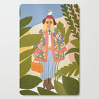 Kimono girl Cutting Board Gallery Image 1