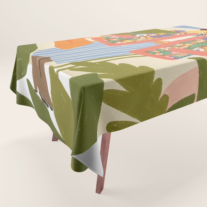 Kimono girl Tablecloth Gallery Image 1