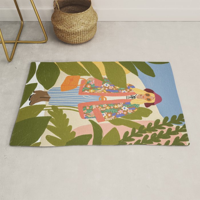Kimono girl Rug Gallery Image 1