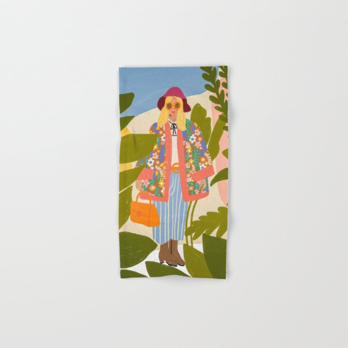 Kimono girl Towels Gallery Image 1