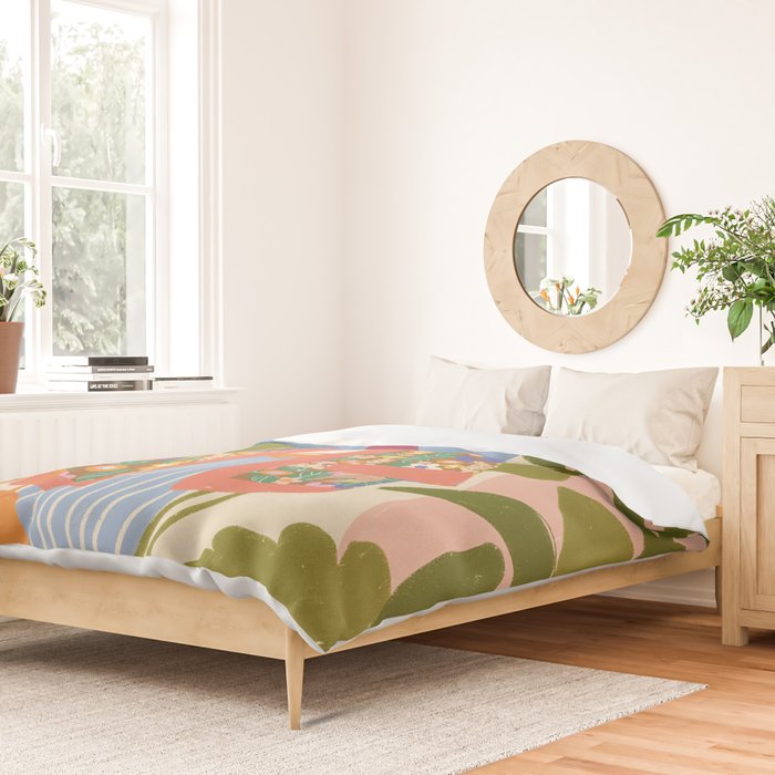 Kimono girl Duvet Cover Gallery Image 2