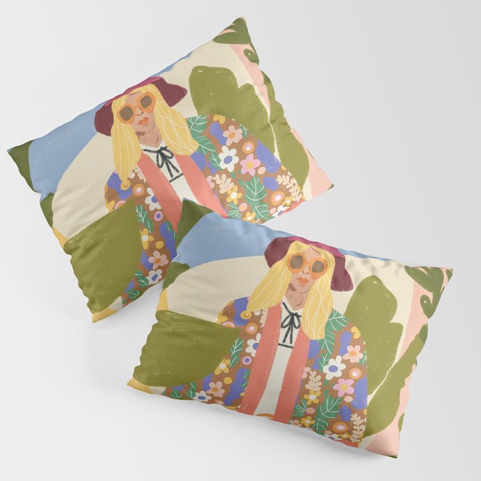 Kimono girl Pillow Sham Gallery Image 1