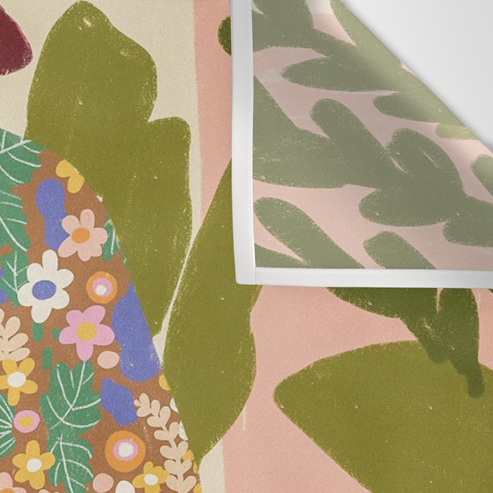 Kimono girl Wall Tapestry Gallery Image 3