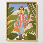 Kimono girl Serving Tray Gallery Image 1