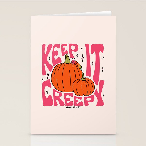 Keep It Creepy Stationery Card Gallery Image 2