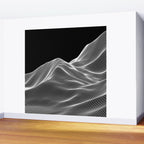 Digital Mountains Wall Mural Gallery Image 2